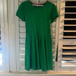Baby doll style green dress